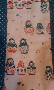 Cute babushka fabric!